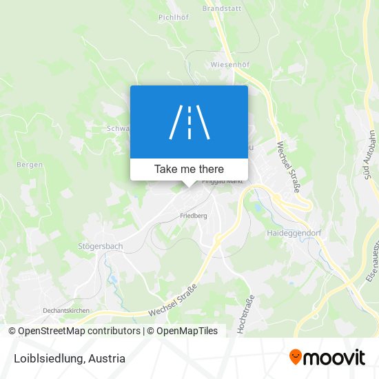 Loiblsiedlung map