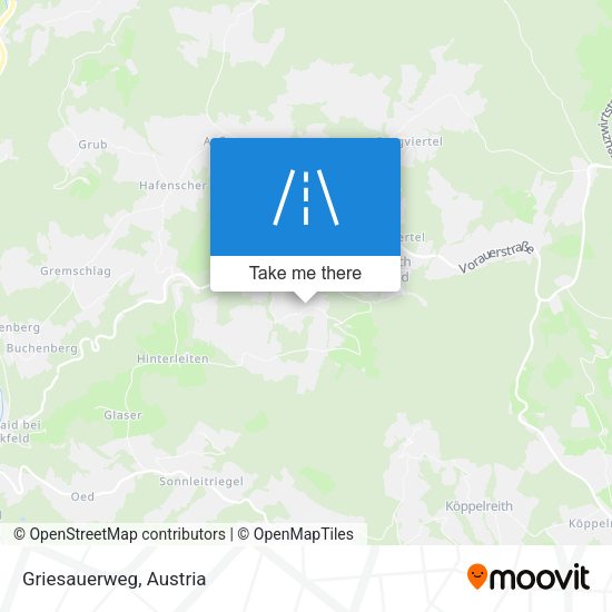 Griesauerweg map