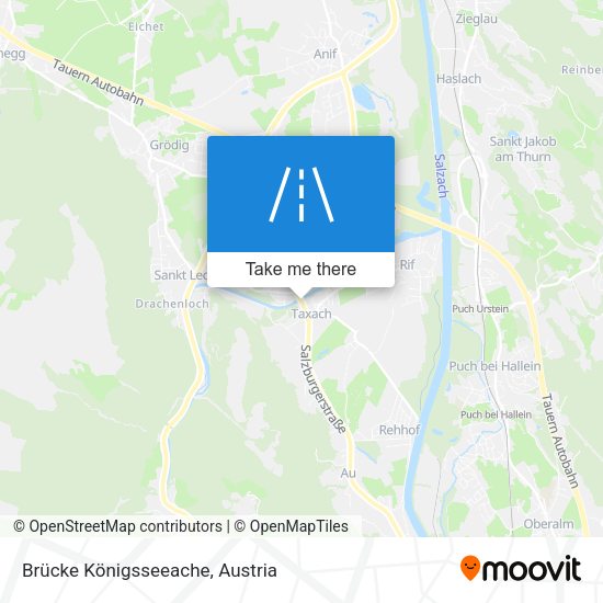 Brücke Königsseeache map