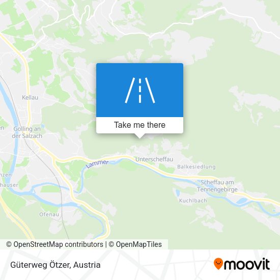 Güterweg Ötzer map