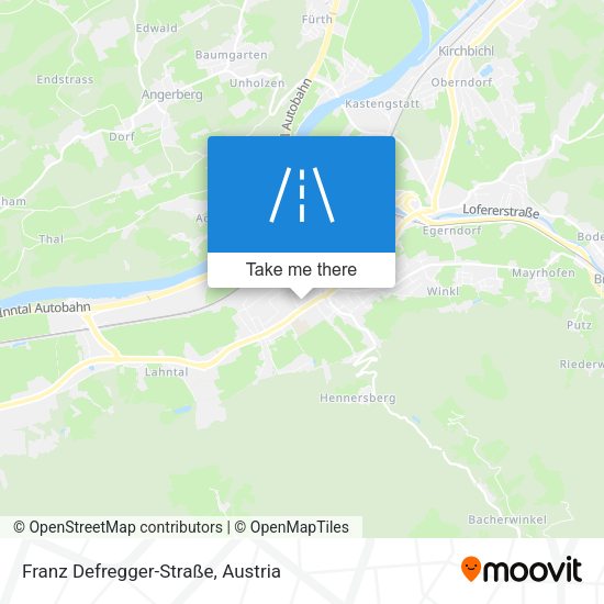 Franz Defregger-Straße map