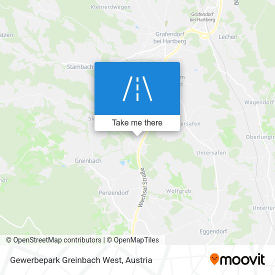 Gewerbepark Greinbach West map