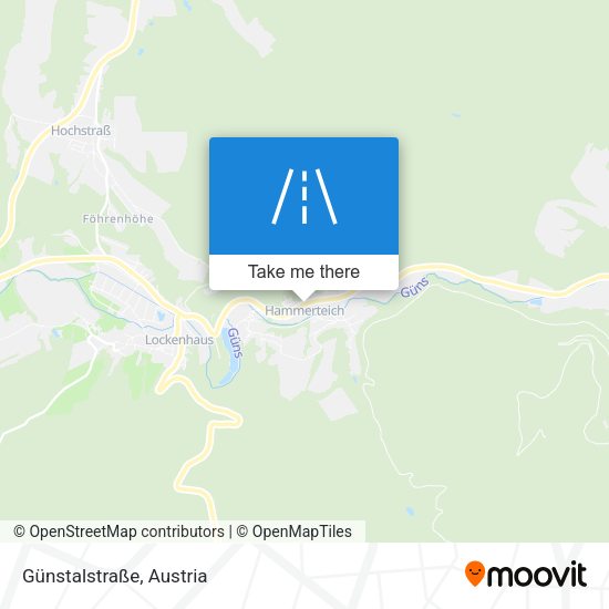 Günstalstraße map
