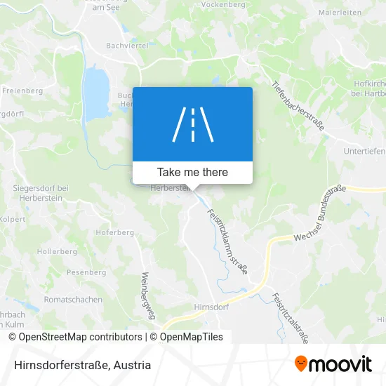 Hirnsdorferstraße map