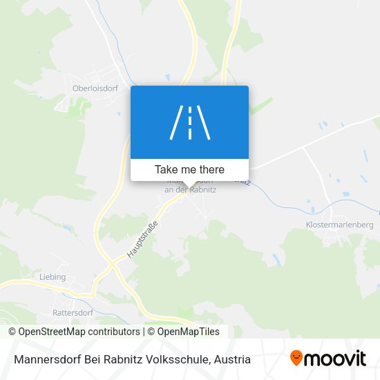 Mannersdorf Bei Rabnitz Volksschule map