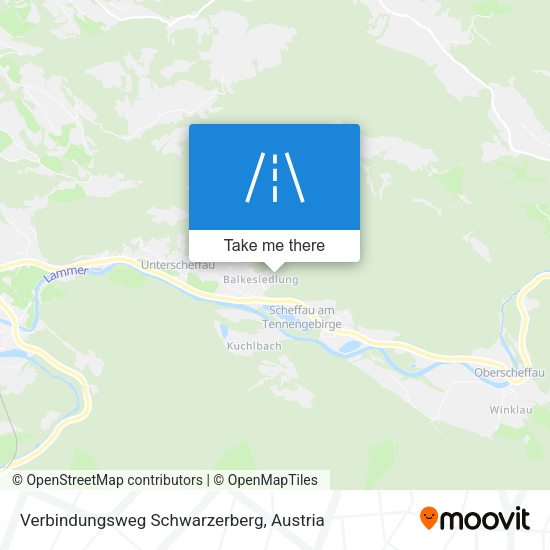 Verbindungsweg Schwarzerberg map