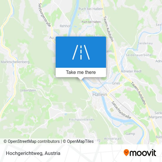 Hochgerichtweg map