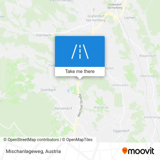 Mischanlageweg map