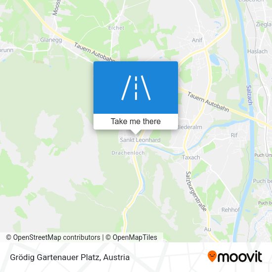 Grödig Gartenauer Platz map
