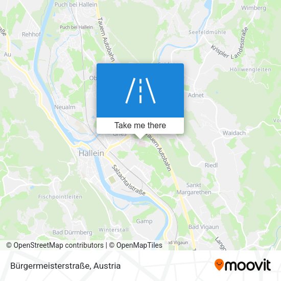 Bürgermeisterstraße map