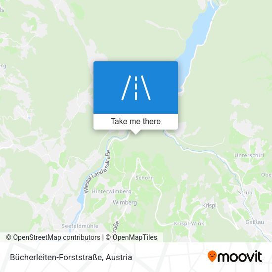 Bücherleiten-Forststraße map