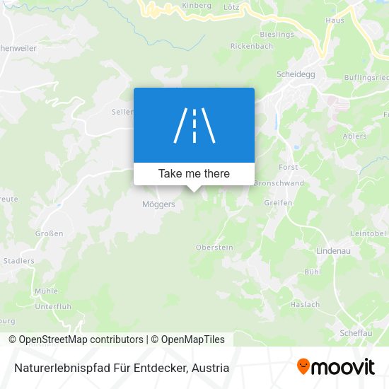 Naturerlebnispfad Für Entdecker map