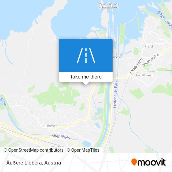 Äußere Liebera map