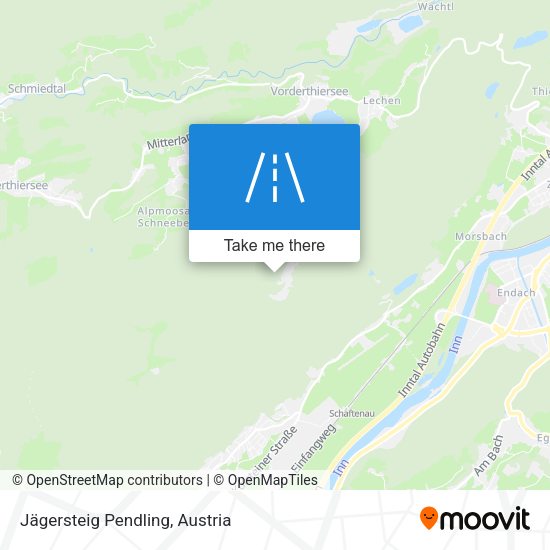 Jägersteig Pendling map