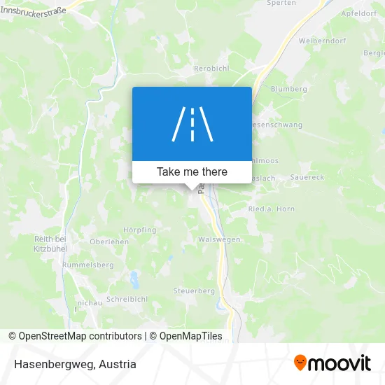 Hasenbergweg map