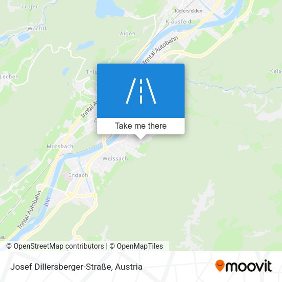 Josef Dillersberger-Straße map