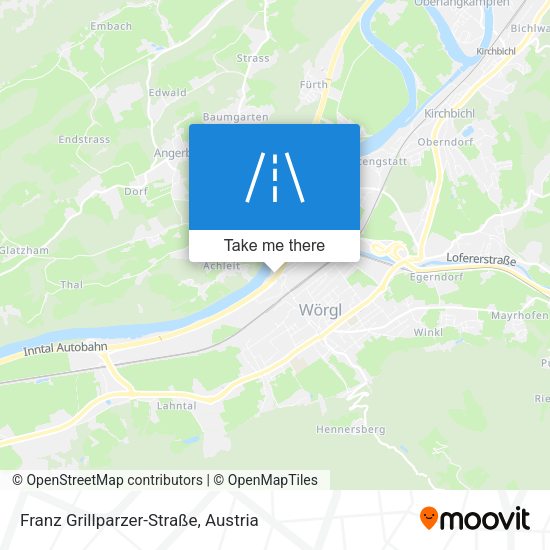 Franz Grillparzer-Straße map