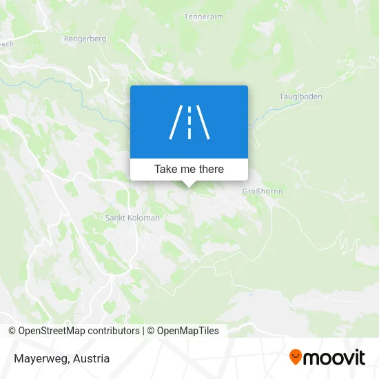 Mayerweg map