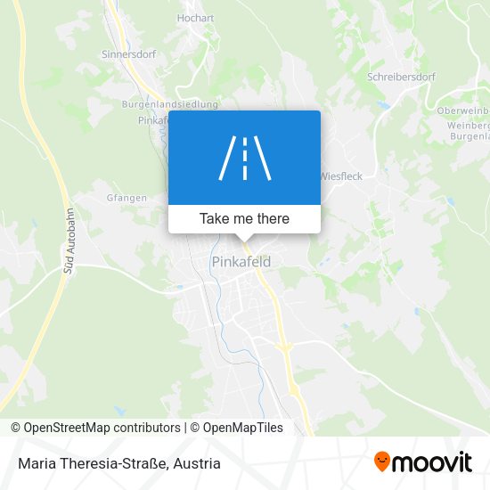 Maria Theresia-Straße map
