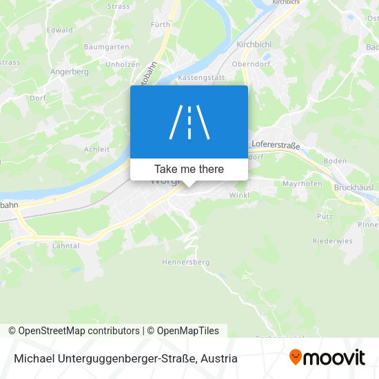 Michael Unterguggenberger-Straße map