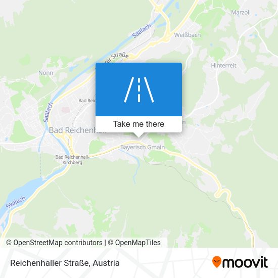 Reichenhaller Straße map