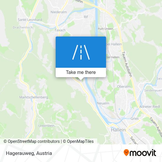 Hagerauweg map