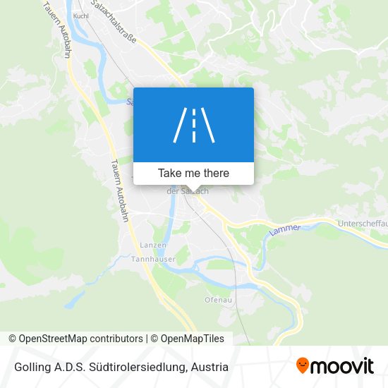 Golling A.D.S. Südtirolersiedlung map