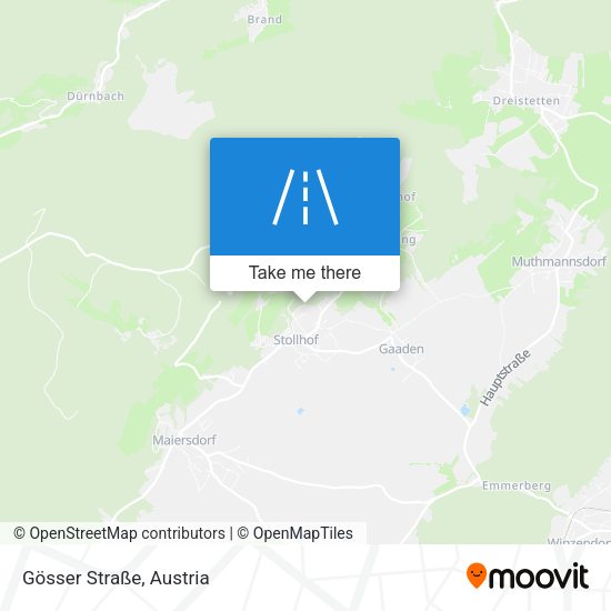 Gösser Straße map