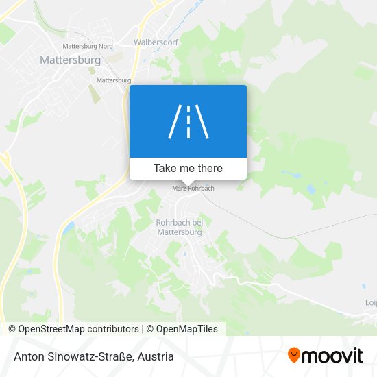 Anton Sinowatz-Straße map