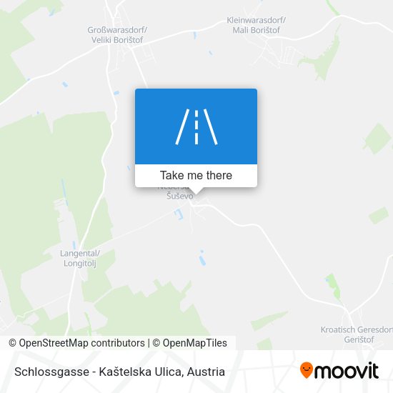 Schlossgasse - Kaštelska Ulica map