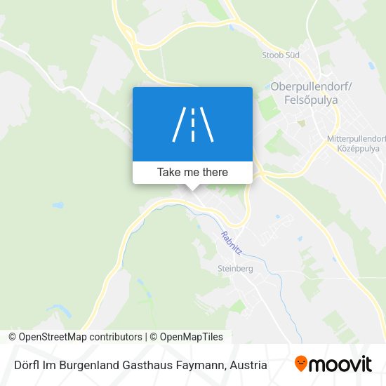 Dörfl Im Burgenland Gasthaus Faymann map