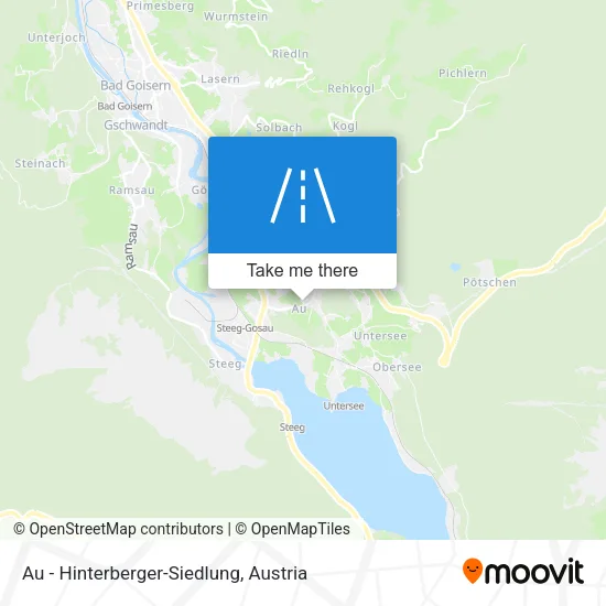 Au - Hinterberger-Siedlung map