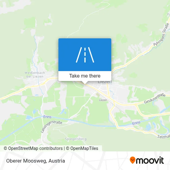 Oberer Moosweg map