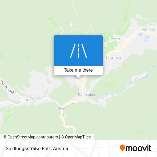 Siedlungsstraße Fölz map