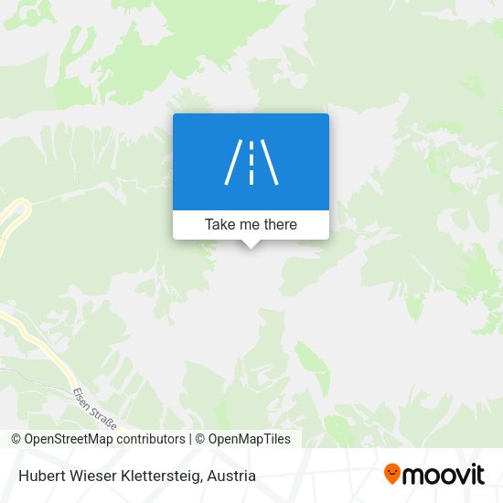 Hubert Wieser Klettersteig map