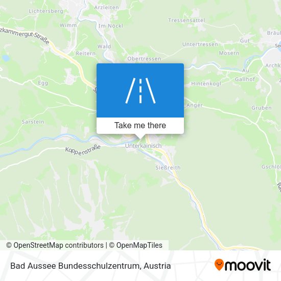 Bad Aussee Bundesschulzentrum map