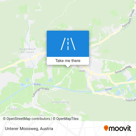 Unterer Moosweg map