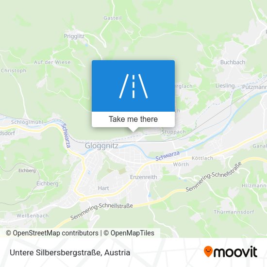 Untere Silbersbergstraße map