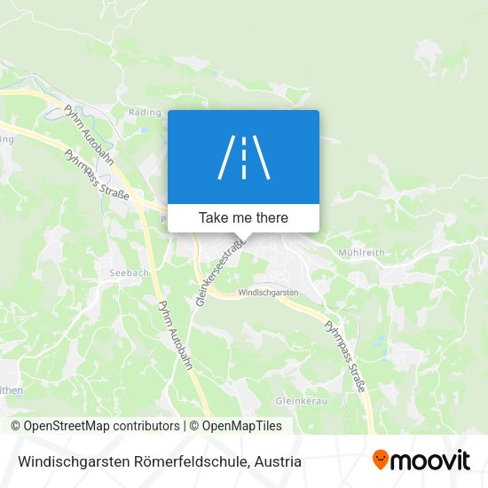 Windischgarsten Römerfeldschule map