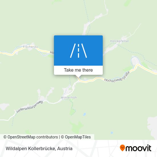 Wildalpen Kollerbrücke map