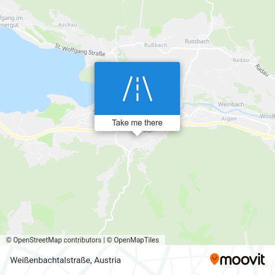 Weißenbachtalstraße map