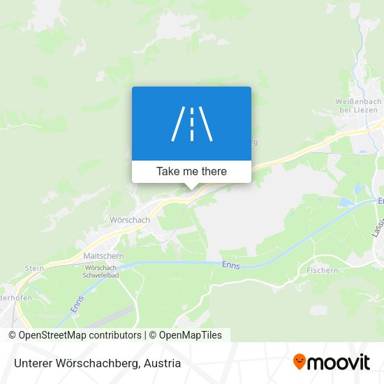 Unterer Wörschachberg map