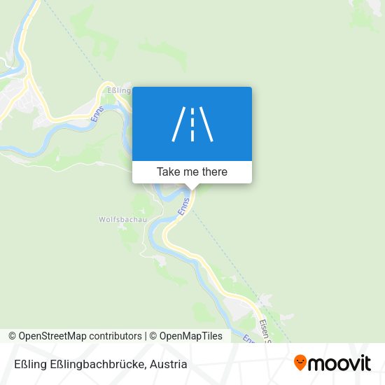 Eßling Eßlingbachbrücke map