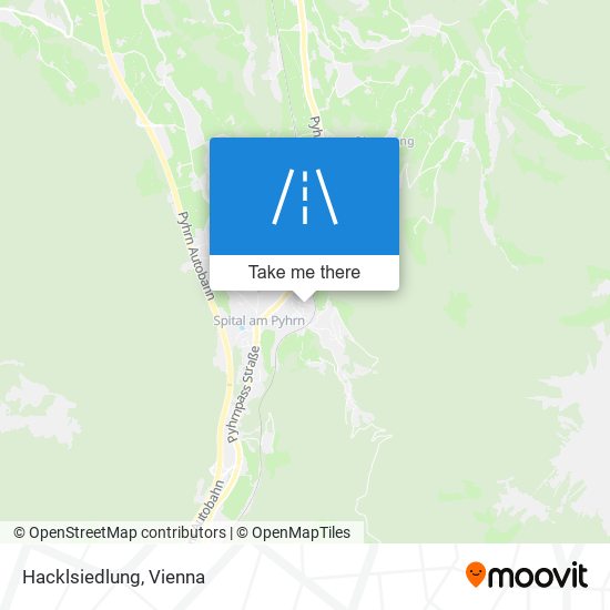 Hacklsiedlung map