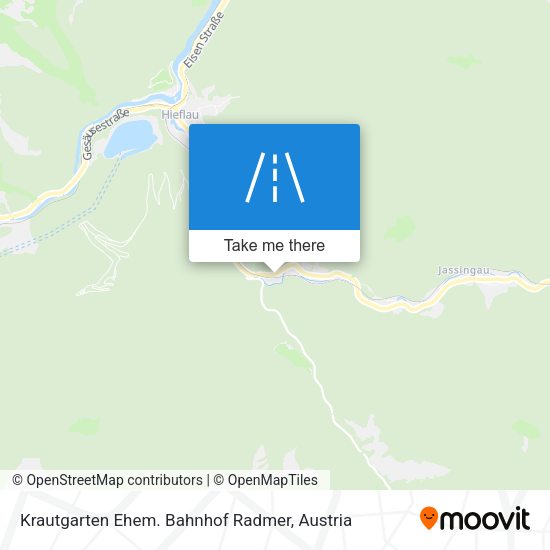 Krautgarten Ehem. Bahnhof Radmer map