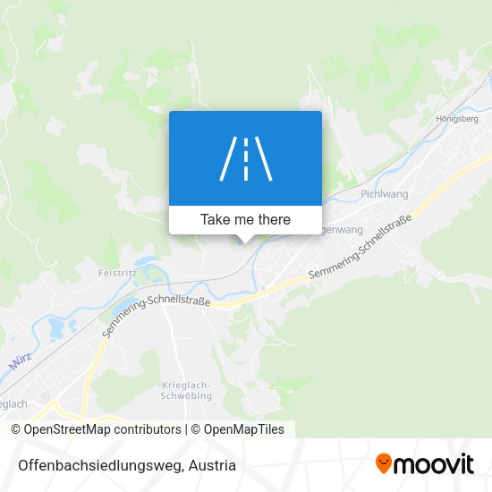 Offenbachsiedlungsweg map