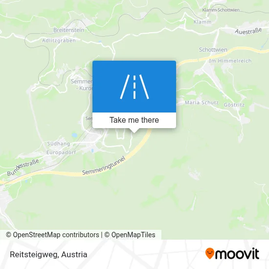 Reitsteigweg map