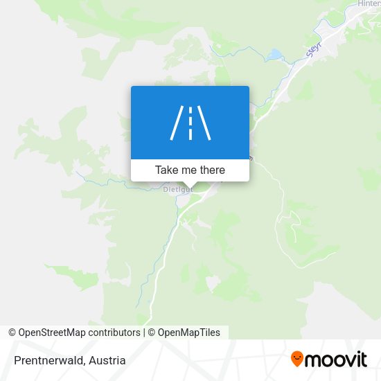 Prentnerwald map