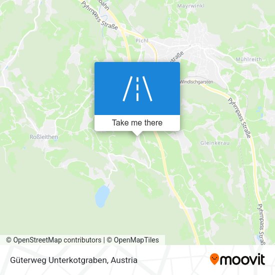 Güterweg Unterkotgraben map
