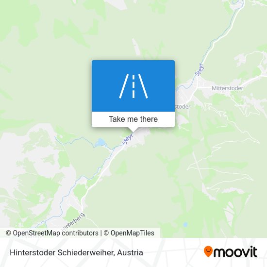 Hinterstoder Schiederweiher map